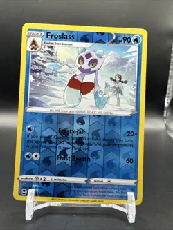 Pokemon TCG Reverse Holo Silver Tempest Froslass 043/195 - Image 1