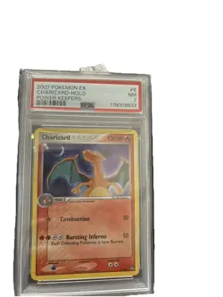 2007 Pokemon Power Keepers EX Charizard Holo #6/108 PSA 7 - Image 1