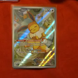 Pokemon Eevee SVP 173 Scarlet & Violet Promo Full Art Holo English Card - Image 1