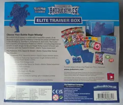 Pokemon - Battle Styles Blue Elite Trainer Box - Sword & Shield - new & sealed - Image 3