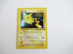 Pikachu #4 1999 WB Black Star Promo Pokemon the First Movie Pokemon TCG - Image 3