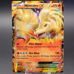 Ninetales EX 13/83 Ultra Rare Generations Pokemon TCG NM - Image 1