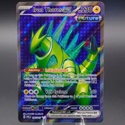 Iron Thorns ex 196/167 Ultra Rare SV06: Twilight Masquerade Pokemon TCG NM - Image 1