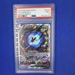 Pokemon TCG Lumineon V GG39/GG70 Crown Zenith Ultra Rare Holo PSA 9 English - Image 1