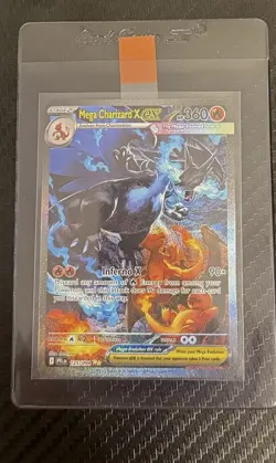 Pokemon TCG Mega Charizard X EX SIR 125/094 English - Mint, 100% Authentic - Image 1
