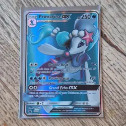 Pokemon Primarina GX Full Art Promo Holo SM-Promo SM39 250 HP Water Type - Image 1