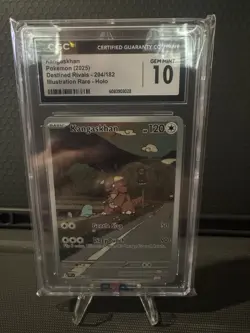 Pokemon TCG Kangaskhan 204/182 Illustration Rare Destined Rivals CGC Gem Mint 10 - Image 1