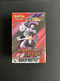 Pokemon Destined Rivals Build and Battle Box New Sealed- SHIPS FAST! - Image 1