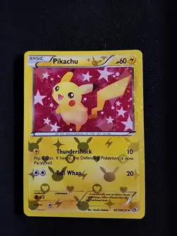 Pokemon Pikachu RC7/RC25 Holo Legendary Treasures Radiant Collection Card - Image 1