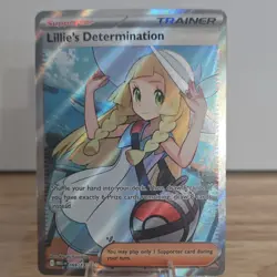 The Pokemon Company Lillie's Determination Ultra Rare Full Art Holo Me01 169/132 - Image 2