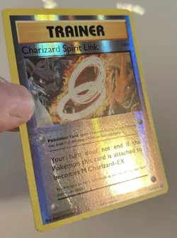 Pokemon TCG Charizard Spirit Link Evolutions 75/108 Reverse Holo Uncommon LP - Image 2