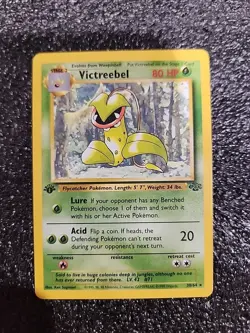 Victreebel Unlimited Regular Rare Pokemon TCG Jungle 30/64 1st Edition MINT - Image 1