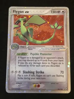 Flygon ex - 94/108 - Holo Rare - Power Keepers - Pokemon Card - HP SWIRL - Image 1