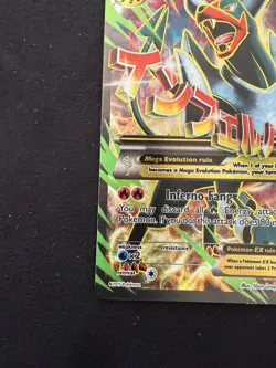 Pokemon Mega M Houndoom EX 154/162 Full Art Ultra Rare Eng - Image 3