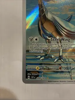 Skarmory Pokemon Surging Sparks 209/191 Illustration Rare NM - Image 5