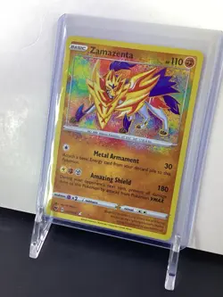 Zamazenta Holo Pokemon TCG Card 102/185 Vivid Voltage - Image 4
