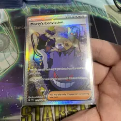 Pokemon TCG Trainer Morty's Conviction SIR 211/162 Temporal Forces Near Mint - Image 4
