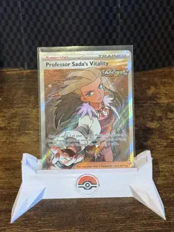 Professor Sada's Vitality 239/182 Paradox Rift Full Art Rare Pokemon TCG Card NM - Image 2