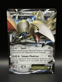 Skarmory EX 80/146 - Pokemon XY Base Card - LP - Image 1
