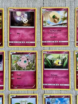 PINK Pokemon TCG Cute Fairy Lot | 20 Unique Cards | No Duplicates | XY + S&M Era - Image 3