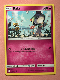Ralts~Fairy~Cute Pink Pokemon Cards~Pretty in Pink & Pastel Gallery - Image 1
