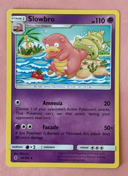 Slowbro~Cute Pink Pokemon ~Pretty in Pink & Pastel Gallery~Cute Pokemon Cards - Image 1