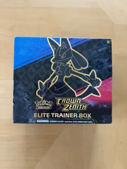 Pokemon TCG: Crown Zenith Elite Trainer Box Factory Sealed (NEW) - 10 Packs 820650851476 - Image 1