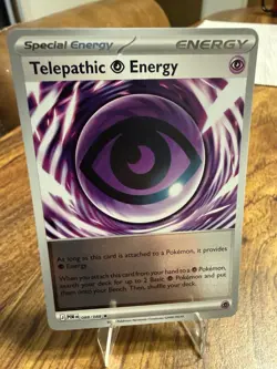 Telepathic Psychic Energy (REVERSE HOLO) 088/088 Rare Pokemon Perfect Order NM - Image 1