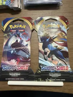 Pokemon TCG: Sword & Shield Sleeved Booster Pack (2 Packs) 820650826528 - Image 1