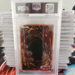 2002 YU-GI-OH! METAL RAIDERS MRD-025 SANGA OF THE THUNDER- 1st Ed - PSA 7 - Image 2