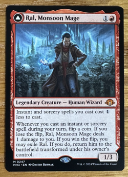 MTG Modern Horizons 3, Ral, Monsoon Mage / Ral, Leyline Prodigy - Image 1