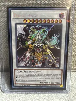 YuGiOh! CYAC-EN044 CHAOS ANGEL Secret Rare Cyberstorm Access 1st Edition NM - Image 1