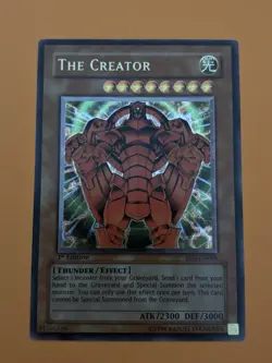 YU-GI-Oh! RDS-EN005 The Creator 1st Edition ULTIMATE RARE NM Near Mint - Image 3