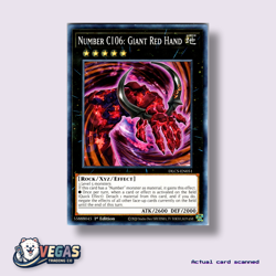 Number C106: Giant Red Hand DLCS-EN051 1st Edition Common NM Yu-Gi-Oh! - Image 1