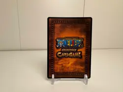 Bandai One Piece CCG Card Mr. 3 The Candle Champion Silver Rare Black Letters - Image 4