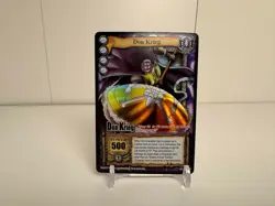 Bandai One Piece CCG Card Don Krieg Silver Rare Black Letters The Quest Begins - Image 3