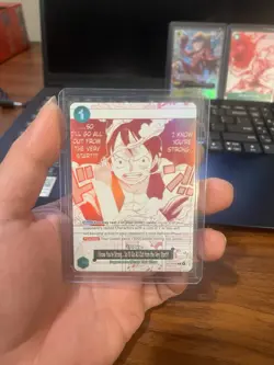 One Piece Card Game Monkey D. Luffy OP03 OP01 Foil Regular 4 Cards Lot English - Image 2