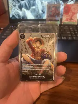 One Piece Card Game Monkey D. Luffy OP03 OP01 Foil Regular 4 Cards Lot English - Image 3