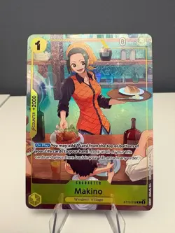 One Piece TCG - Makino OP06-016 - Best Selection Vol.3 Alt Art English NM - Image 1