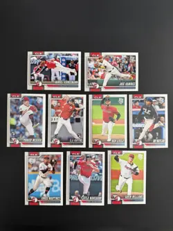 2026 Topps Series 1 COMPLETE Team Lot Cleveland Guardians (9 Cards) Baseball - Image 1