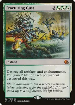 Fracturing Gust - Foil From the Vault: Annihilation LP MTG - Image 1