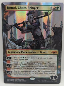 MTG Domri, Chaos Bringer Mythic Edition: Ravnica Allegiance Foil NM - Image 1