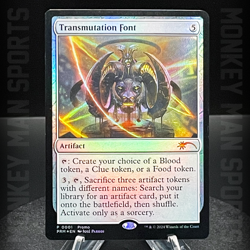 Transmutation Font - Foil - Wizards Play Network 2024 *NM* Mint MTG - Image 1