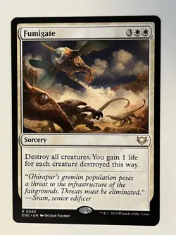Fumigate Commander: Edge of Eternities Non-Foil Regular MTG - Image 1