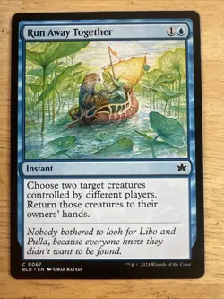 MTG Run Away Together [Bloomburrow, Near Mint] - Image 1