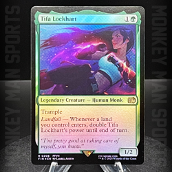 Magic MTG Final Fantasy - Tifa Lockhart - FIN R 0206 FOIL MINT - Image 1