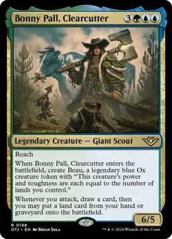 Magic Bonny Pall, Clearcutter [Outlaws of Thunder Junction] Near Mint MTG - Image 1