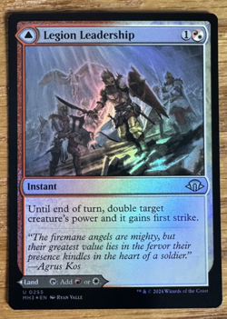 MTG Modern Horizons 3, Legion Leadership / Legion Stronghold - Foil - Image 1
