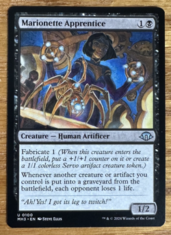 MTG Modern Horizons 3, Marionette Apprentice - Image 1