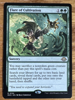 MTG Modern Horizons 3, Flare of Cultivation - Image 1